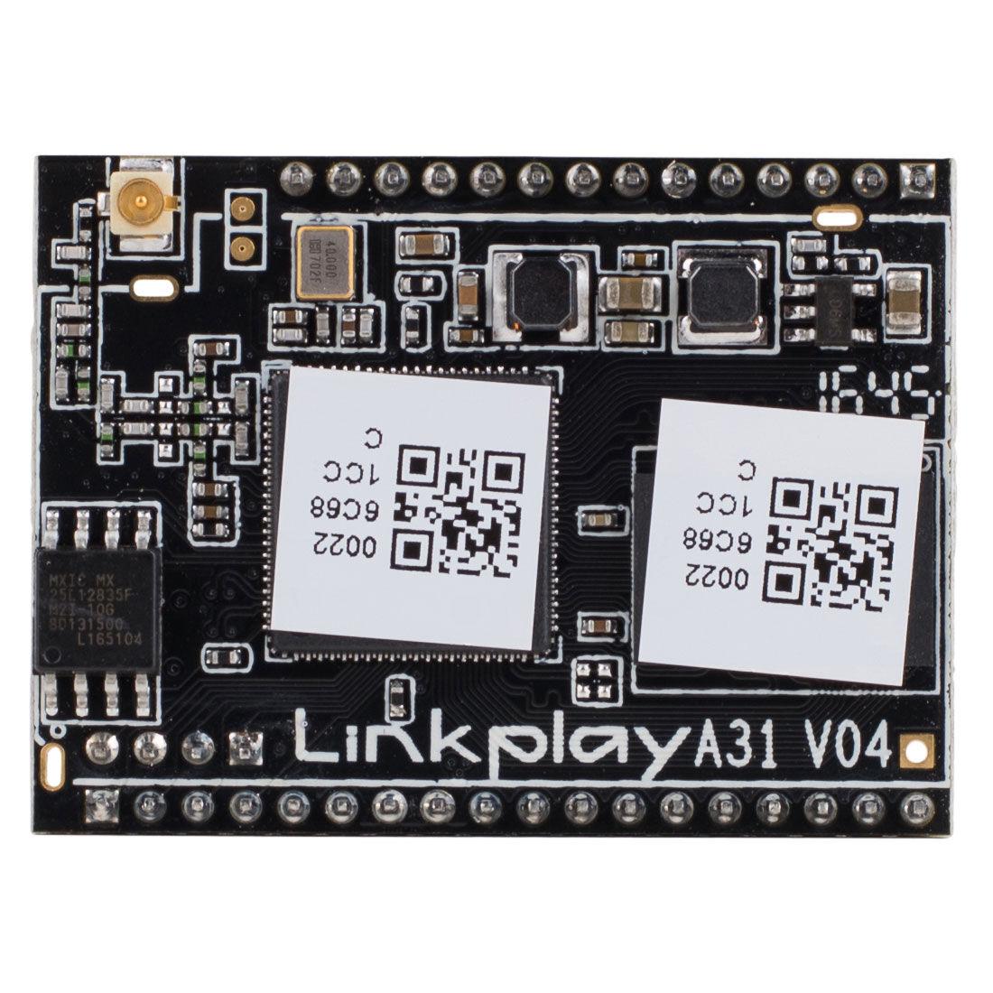 Linkplay A31 1T1R 2.4GHz IEEE b/g/n 300 Mbps 192kHz/24bit Digital Audio  Module